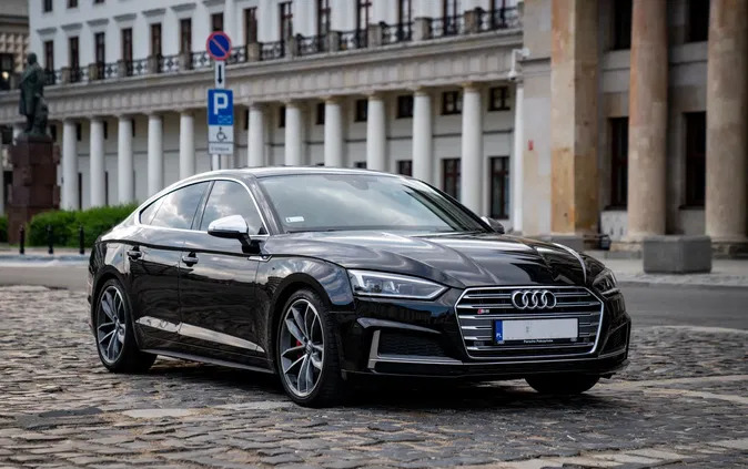 samochody osobowe Audi S5 cena 169000 przebieg: 105000, rok produkcji 2018 z Warszawa